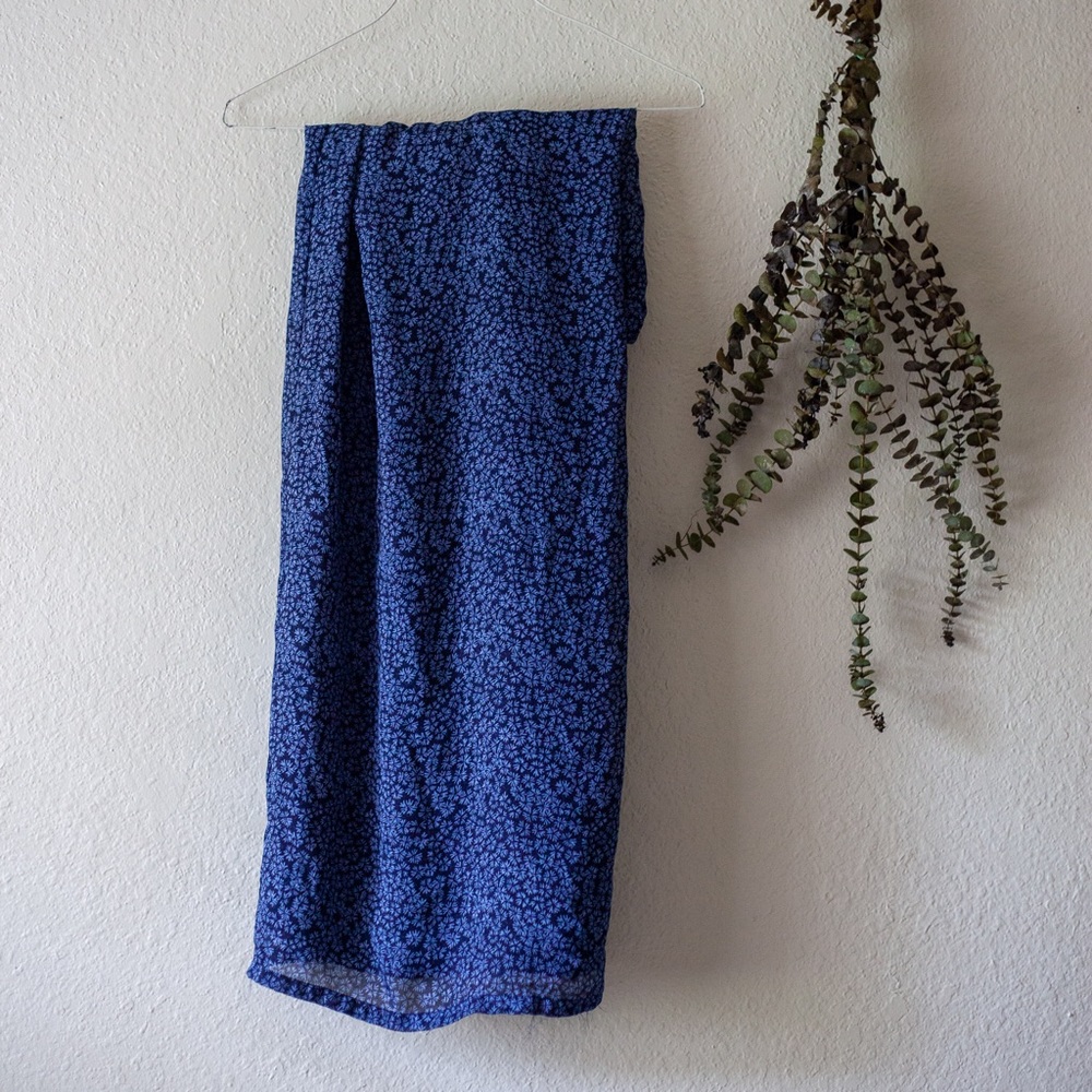 Old navy blue maxi skirt
